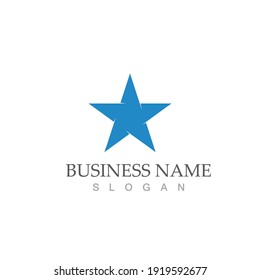 Star icon Template vector illustration design