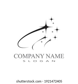 Star icon Template vector illustration design