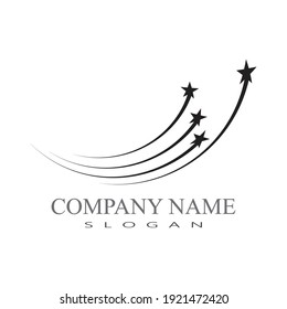 Star icon Template vector illustration design