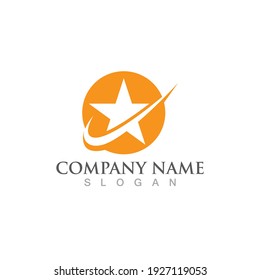 Star icon Template vector illustration design
