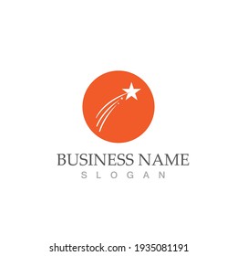 Star icon Template vector illustration design