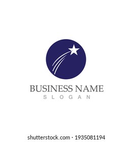 Star icon Template vector illustration design