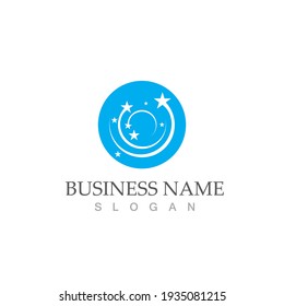 Star icon Template vector illustration design