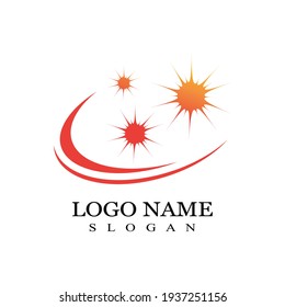 Star icon Template vector illustration design