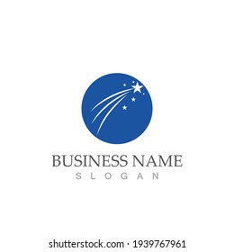 Star icon Template vector illustration design