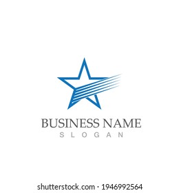 Star icon Template vector illustration design