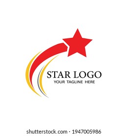 Star icon Template vector illustration design