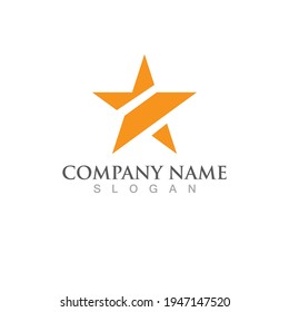 Star icon Template vector illustration design