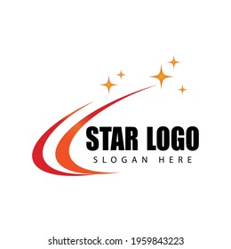 Star icon Template vector illustration design