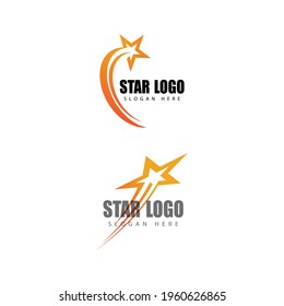Star icon Template vector illustration design