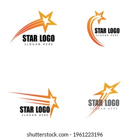 Star icon Template vector illustration design