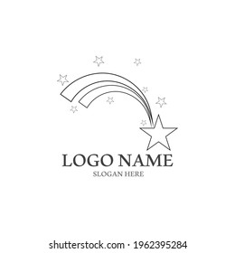 Star icon Template vector illustration design