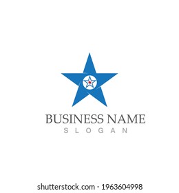 Star icon Template vector illustration design