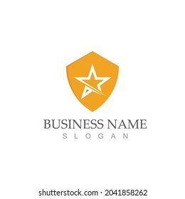 Star icon Template vector illustration design