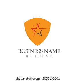 Star icon Template vector illustration design