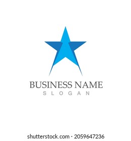 Star icon Template vector illustration design