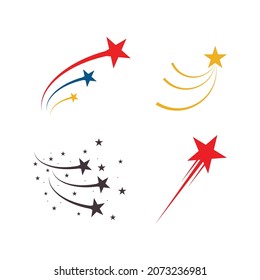 Star icon Template vector illustration design