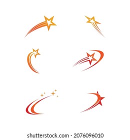 Star icon Template vector illustration design