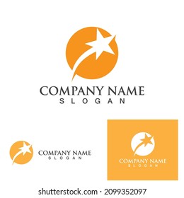 Star icon Template vector illustration design