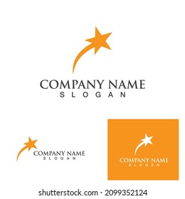 Star icon Template vector illustration design
