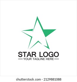 Star icon Template vector illustration design