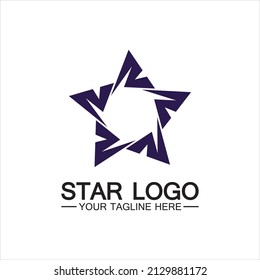 Star icon Template vector illustration design