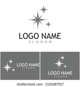 Diseño de ilustración de vector de plantilla de icono de estrella