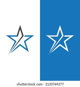Star icon Template vector illustration design