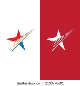 Star icon Template vector illustration design