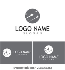 Star icon Template vector illustration design