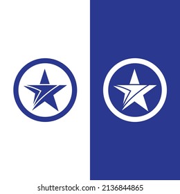 Star icon Template vector illustration design
