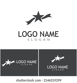 Star icon Template vector illustration design