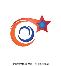 Sternzeichen-Symbol Vorlage Vektorgrafik-Design