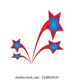 Star icon Template vector illustration design