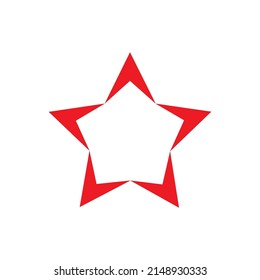 Star icon Template vector illustration design