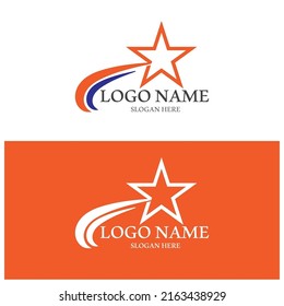 Star icon Template vector illustration design