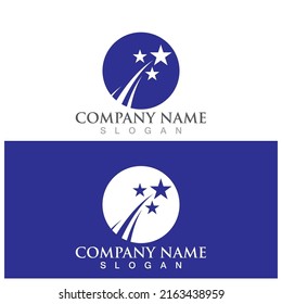 Star icon Template vector illustration design