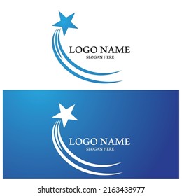 Diseño de ilustración de vector de plantilla de icono de estrella