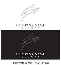 Star icon Template vector illustration design