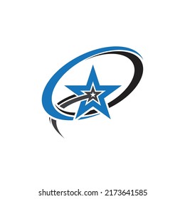Diseño de ilustración vectorial de plantilla de icono de estrella