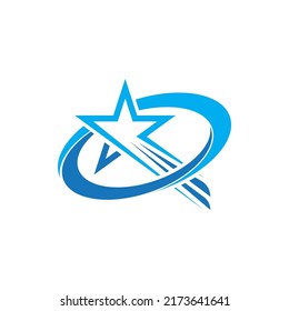 Star icon template vector illustration design