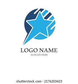 Star icon Template vector illustration design