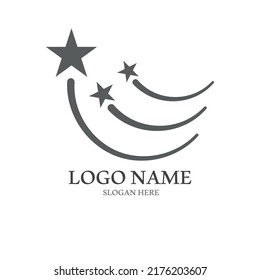 Star icon Template vector illustration design