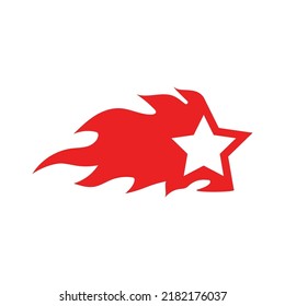 Diseño de ilustración de vector de plantilla de icono de estrella