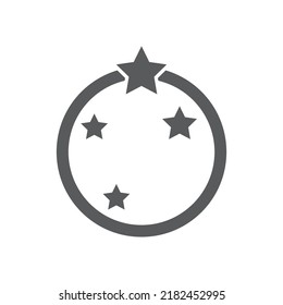 Star icon Template vector illustration design