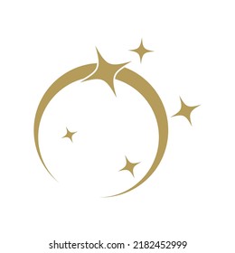 Diseño de ilustración de vector de plantilla de icono de estrella