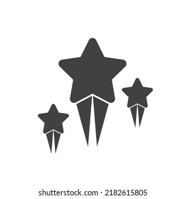 Star icon Template vector illustration design
