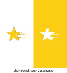 Diseño de ilustración vectorial de plantilla de icono de estrella