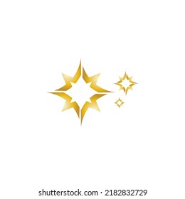 Star icon template vector illustration design