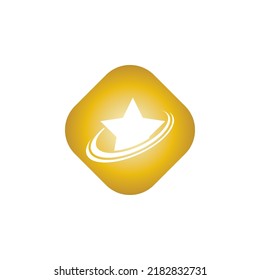 Star icon template vector illustration design